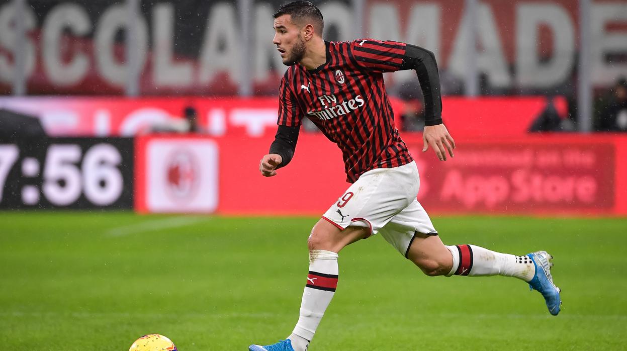 Theo Hernández, con el Milan