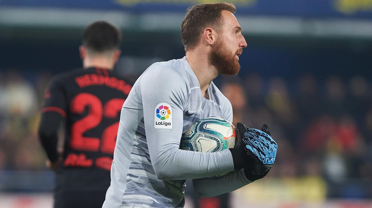 Oblak, en el último partido de Liga frente al Villarreal