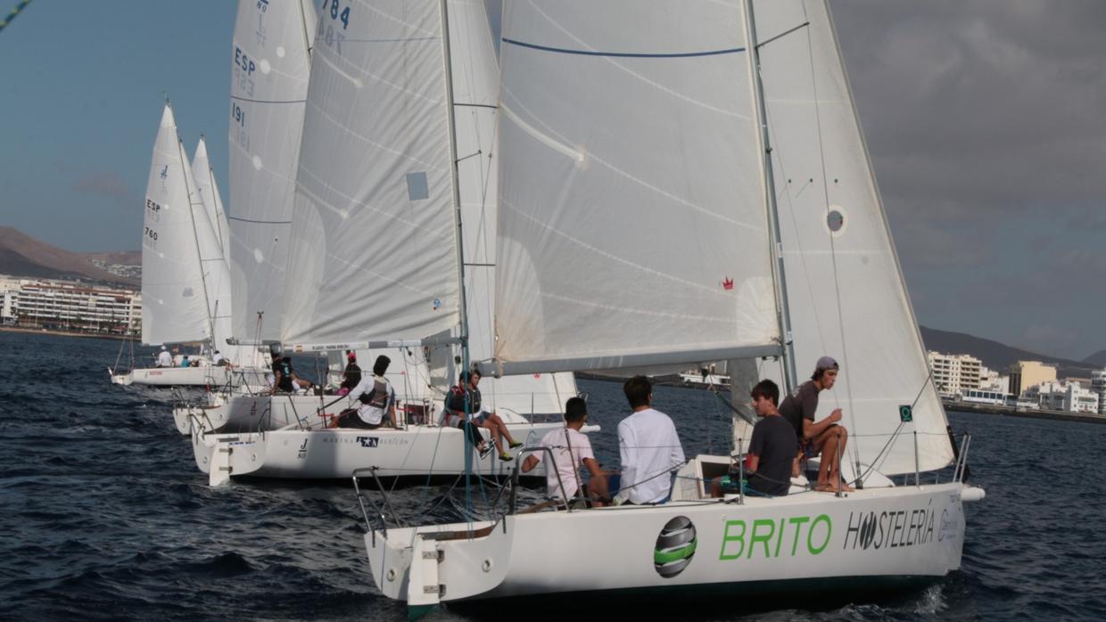 Doblete del «Marina Rubicón I» al conquistar la Copa de Lanzarote de J80