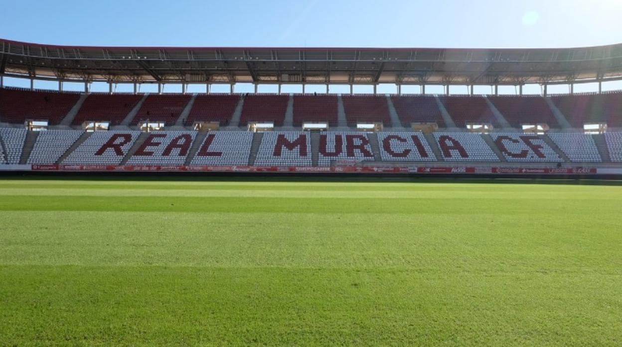 El estadio del Real Murcia