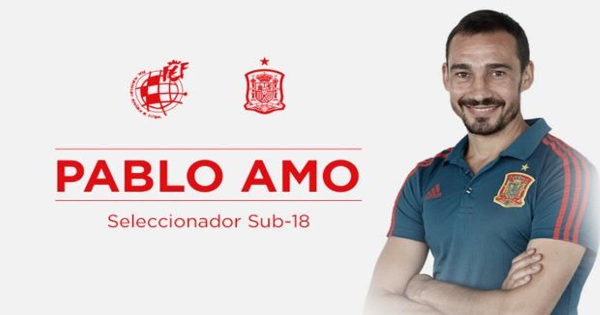 Pablo Amo, nuevo seleccionador español sub 18