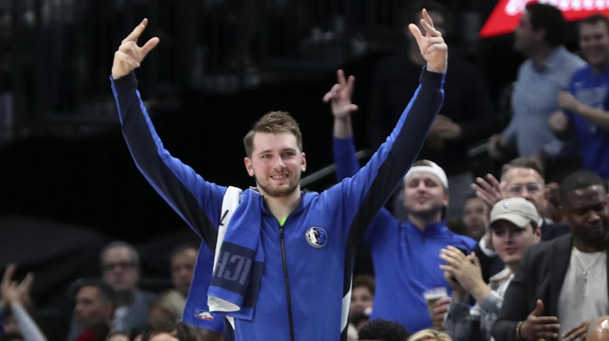 Doncic disfrutó en su regreso a las pistas