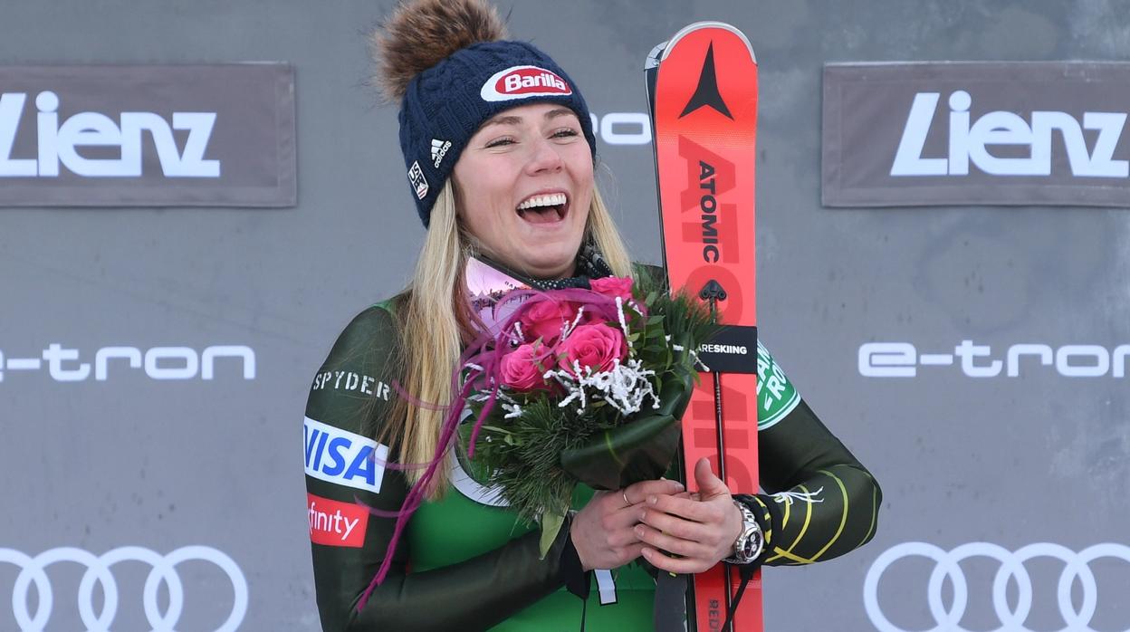 Recital de Mikaela Shiffrin en el gigante de Lienz