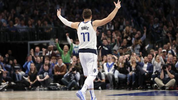 Doncic justifica su asalto al MVP con otra exhibición: 13 puntos en cuatro minutos