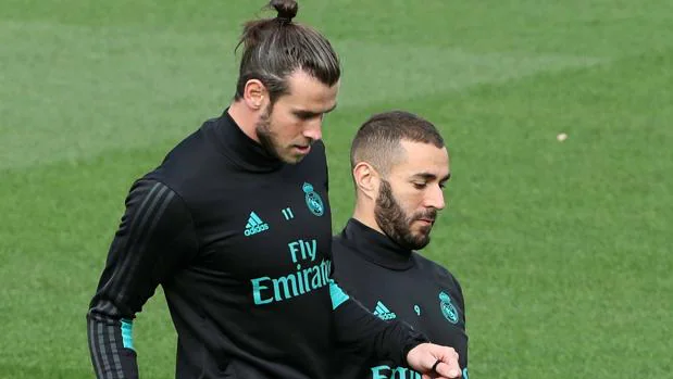 Bale y Benzema, la delantera blanca, baja en Arabia Saudí