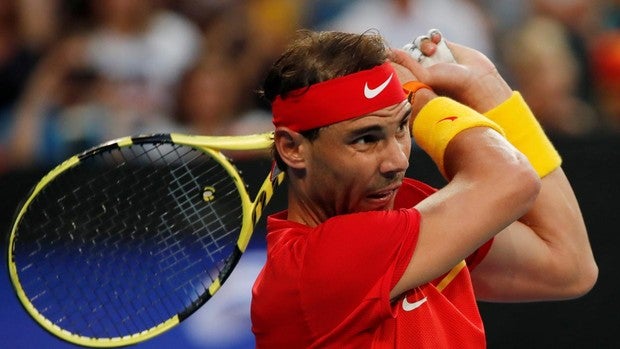 Nadal remata el triunfo de España sobre Uruguay