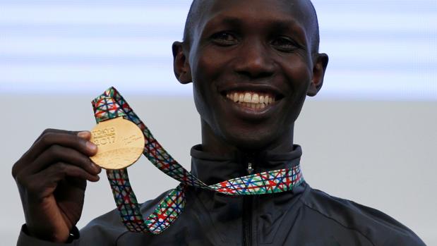 Wilson Kipsang, bronce olímpico en el maratón de Londres 2012, suspendido provisionalmente