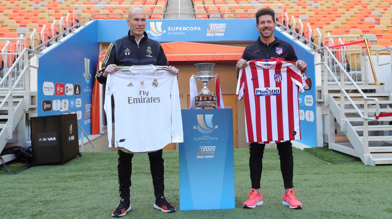 La histórica foto entre Zidane y Simeone