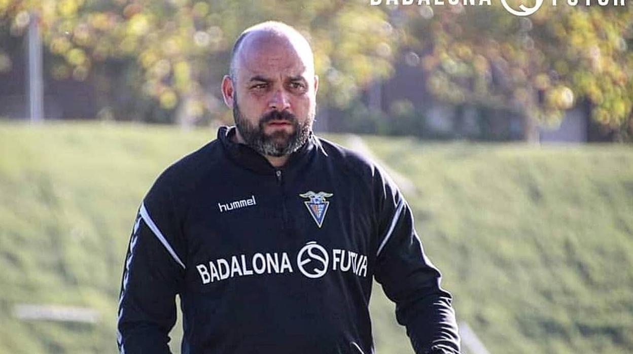 Manolo González, entrenador del Badalona