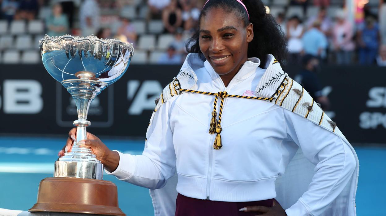 Serena Williams, ganadora de nuevo en Auckland