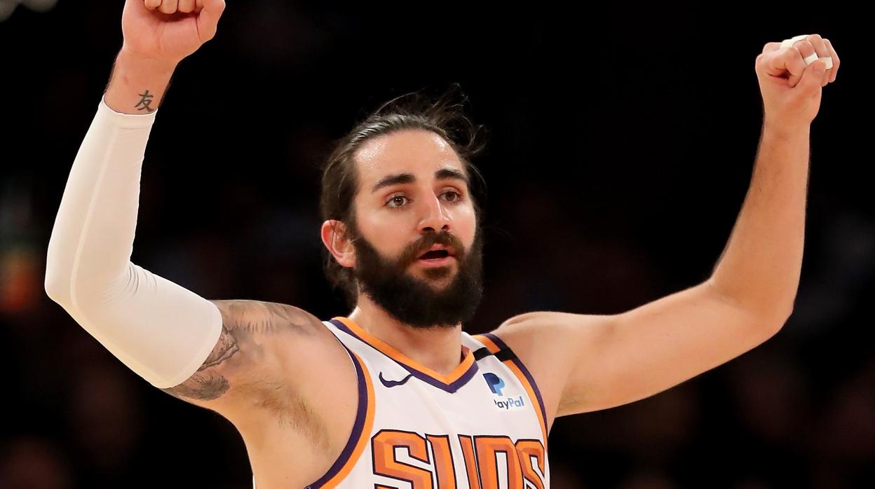 Ricky Rubio celebra su paternidad con una exhibición en el Madison