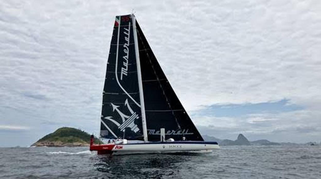 «Maserati» segundo en la regata Ciudad del Cabo - Río