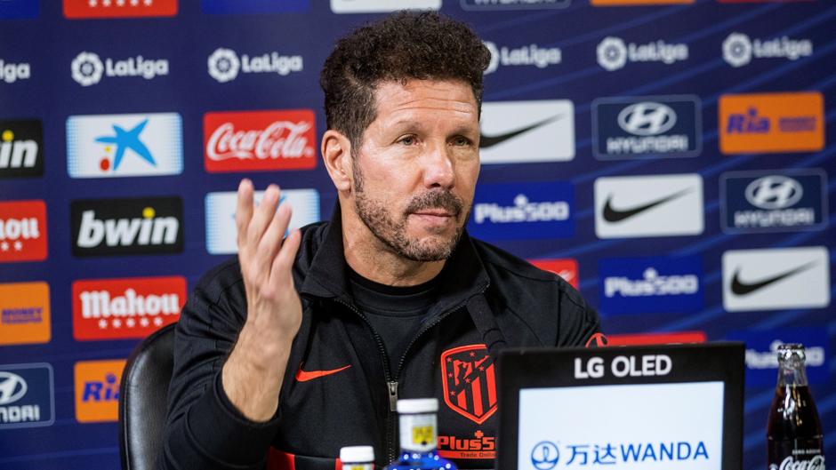 Simeone: «El Atlético ocupa mi vida»