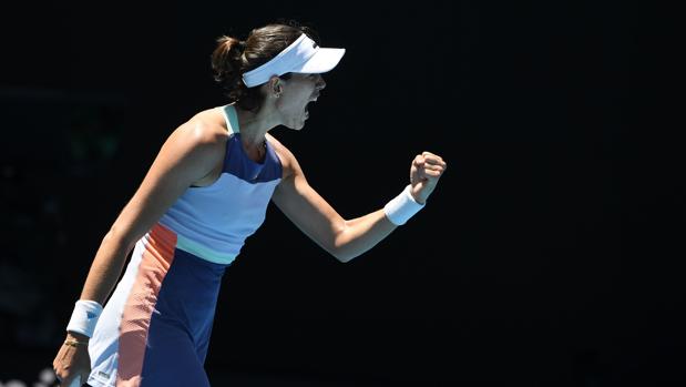 Una combativa Muguruza alcanza sus primeras semifinales de Australia