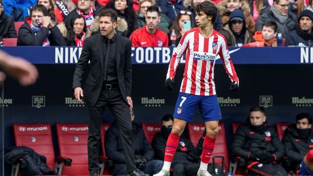 La baja de Joao Félix trastoca el plan de Simeone para el derbi