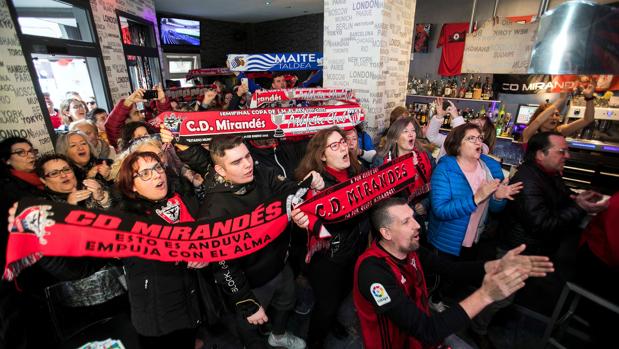 Viaje a Miranda de Ebro, una ciudad volcada con la Copa