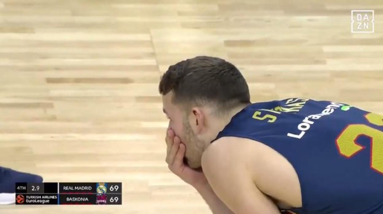 Stauskas, el autor del grave error ante el Real Madrid, abandona el Baskonia