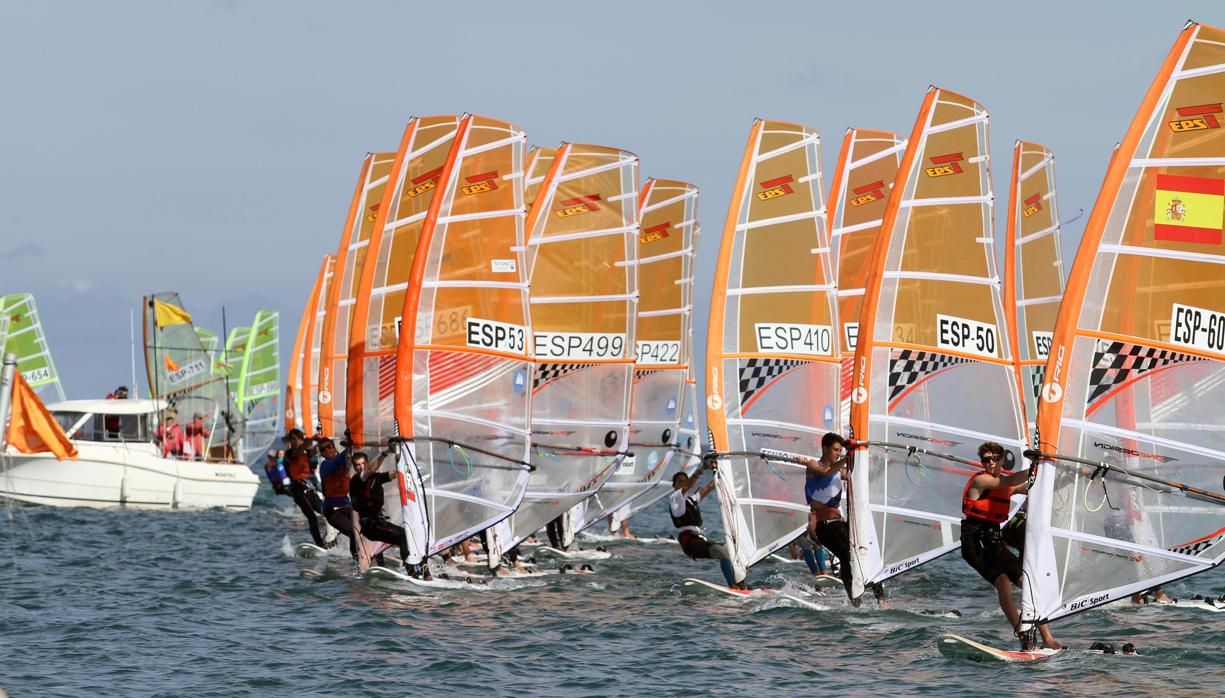 Dominio de Baleares en la Copa de España de Windsurf