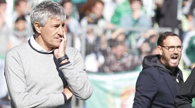 Las faltas de respeto de Quique Setién a Bordalás