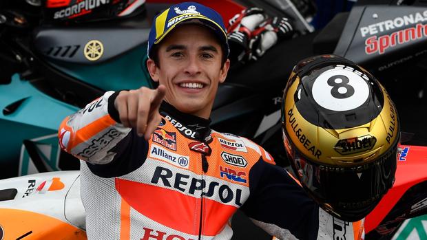 Marc Márquez renueva cuatro años con el equipo Repsol Honda