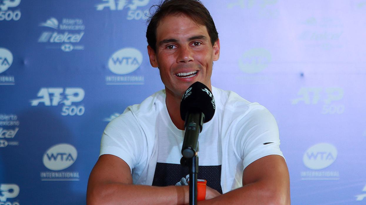 Nadal en rueda de prensa