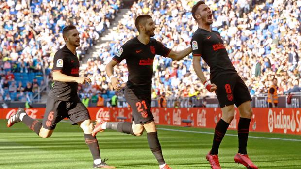 Gol de Saúl en el Espanyol 1 - Atlético de Madrid 1