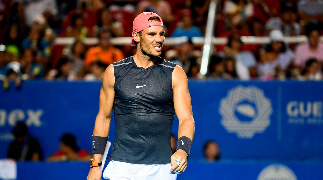 La reacción de Rafa Nadal a la suspensión de Indian Wells