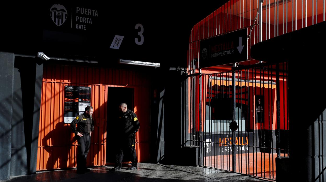 Partidos de Liga a puerta cerrada