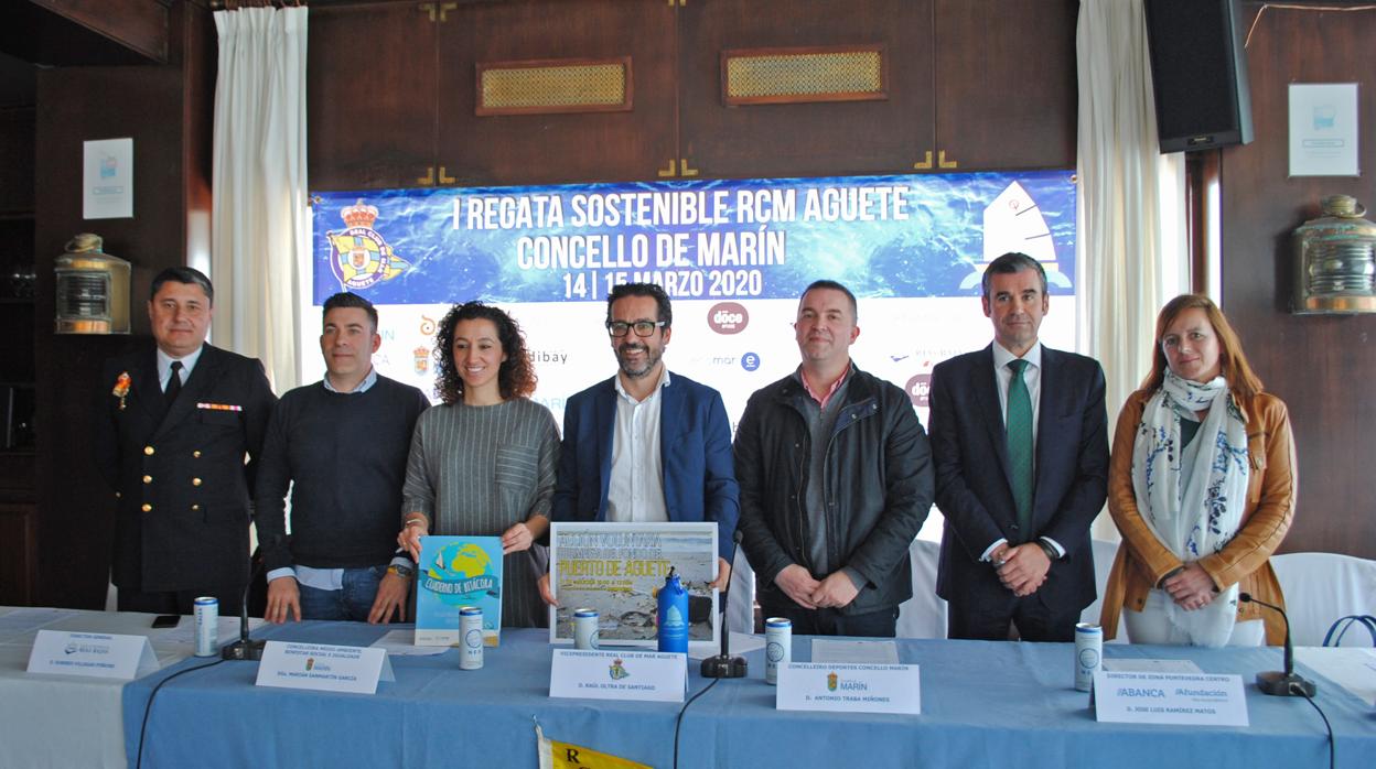 Se presentó la Regata Sostenible Real Club Mar Aguete – Trofeo Concello de Marín