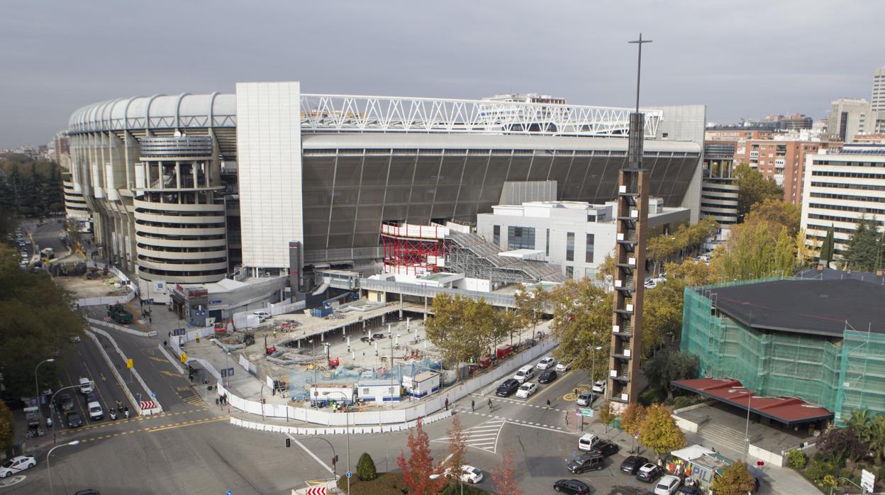 Obras del Santiago Bernabéu