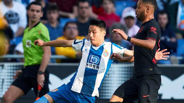 La Federación china confirma que Wu Lei es uno de los seis infectados en el Espanyol