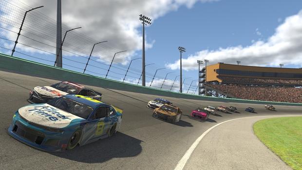 La carrera virtual de la NASCAR llegó casi al millón de espectadores