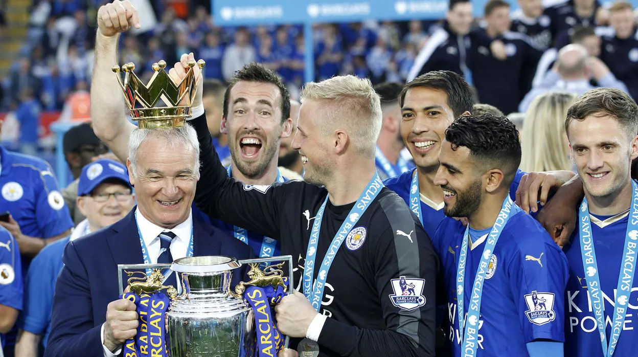 Ranieri y el Leicester campeón de la Premier