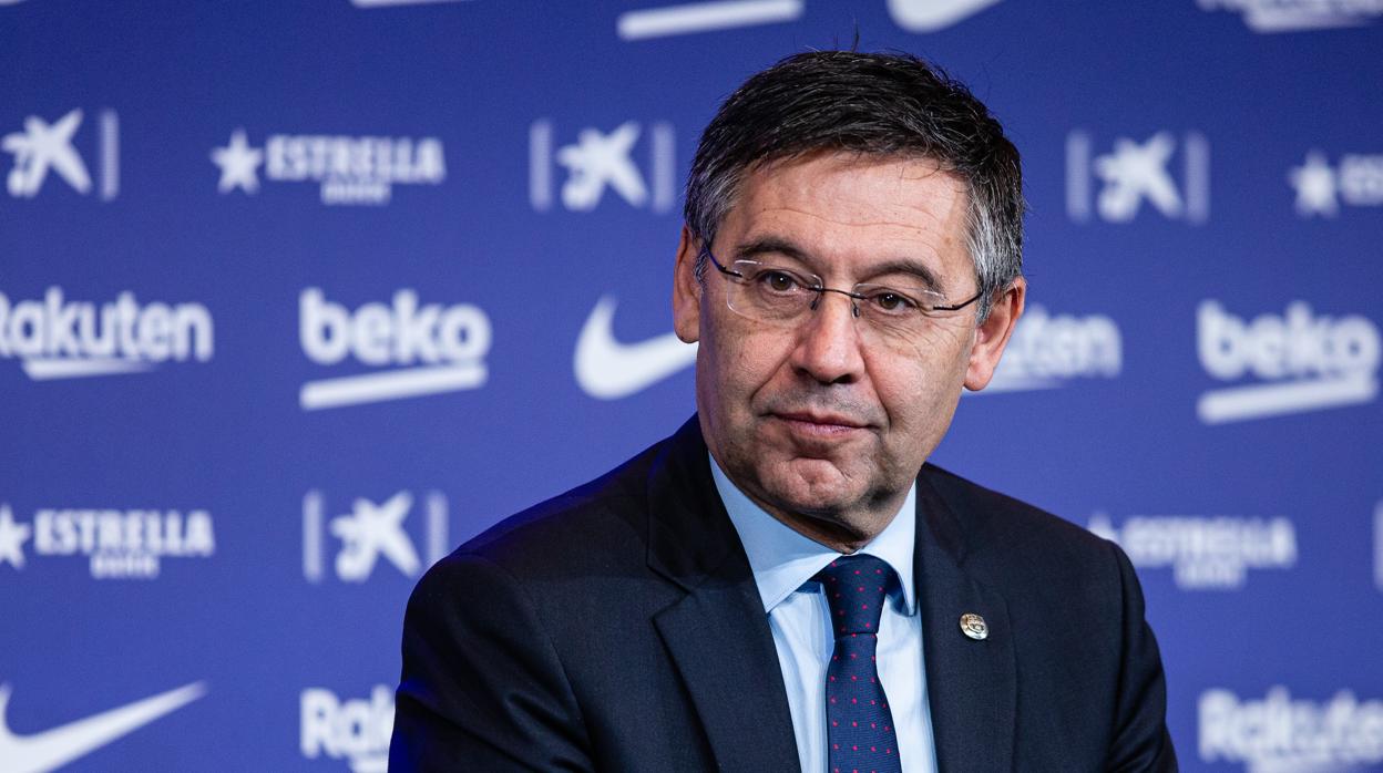 Josep Maria Bartomeu durante un acto del Barcelona