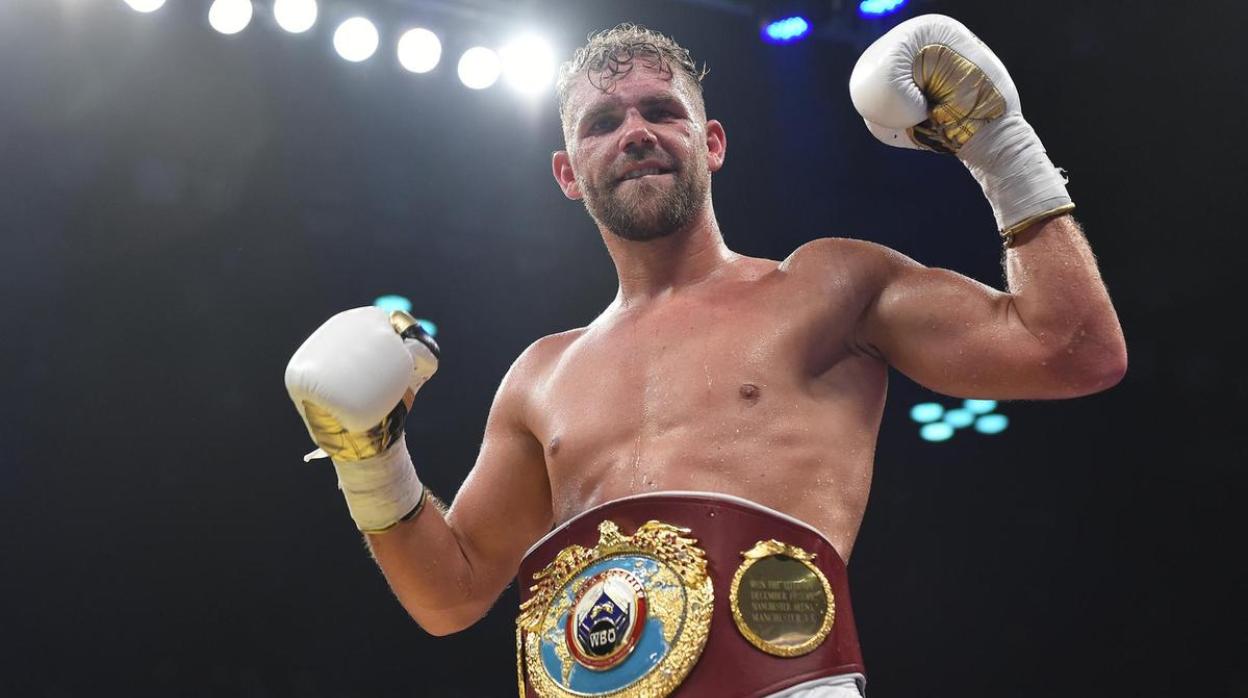 El campeón del mundo Billy Joe Saunders, suspendido tras explicar en un vídeo cómo pegar a las mujeres durante el confinamiento