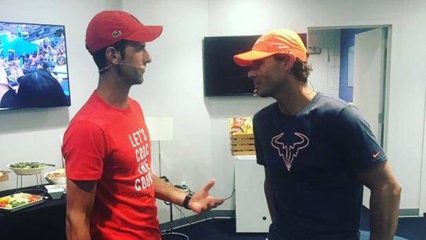 Nadal aplaude el «acto de clase» de Djokovic