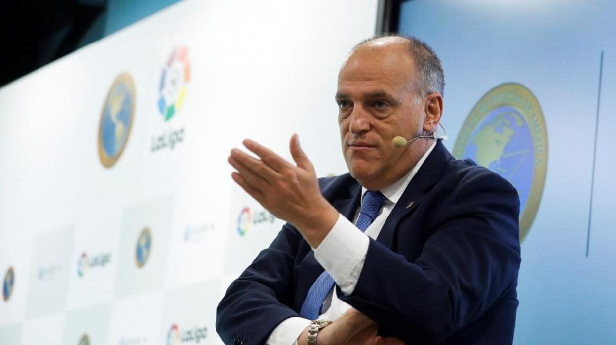 JAvier Tebas, presidente de LaLiga.