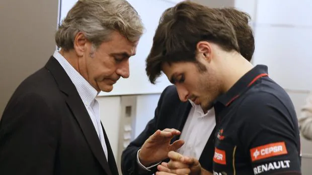 La emocionante carta de Carlos Sainz a su padre por su cumpleaños