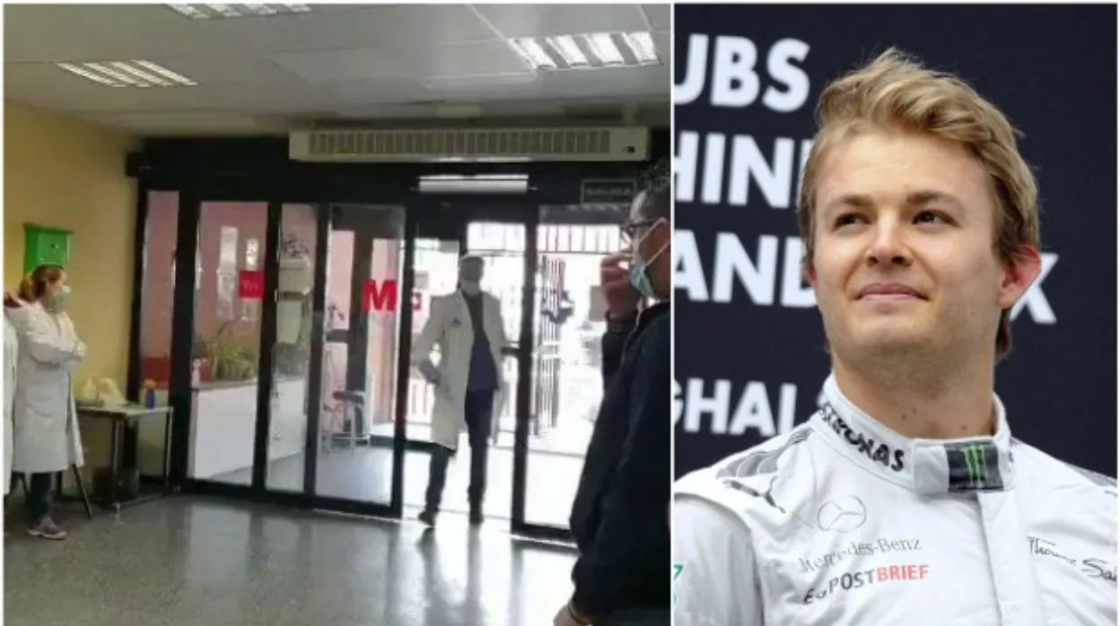 Nico Rosberg se emociona con la historia solidaria del taxista de Alcorcón