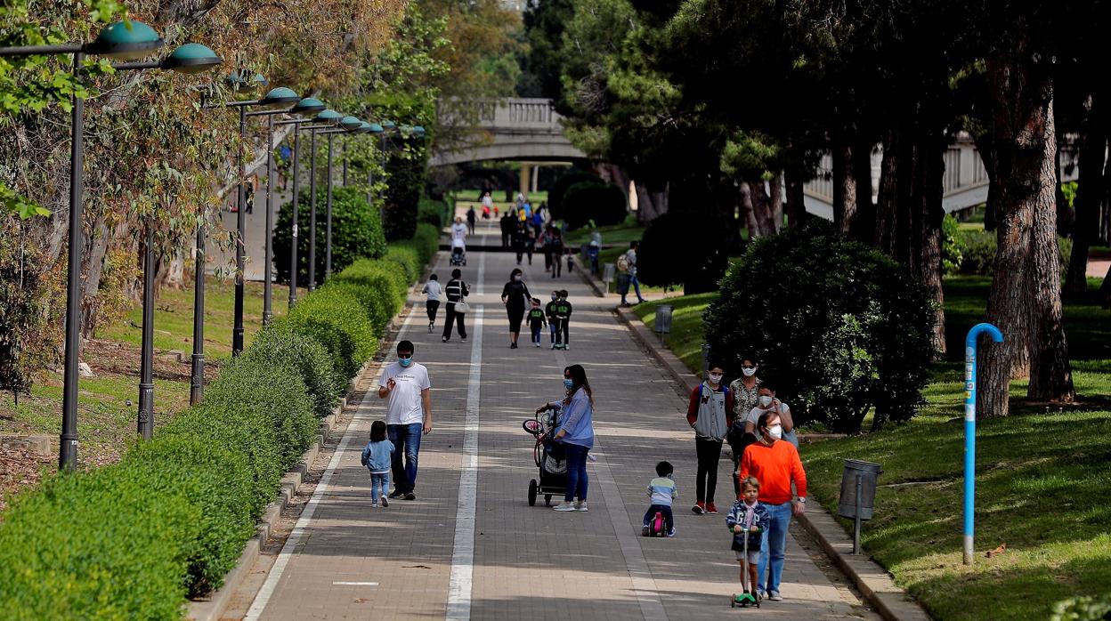 Los niños pudieron volver por fin a las calles