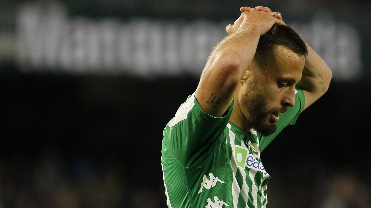 Canales, jugador del Betis