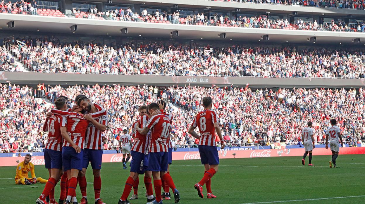 El Atlético descontará un  20 % de los abonos