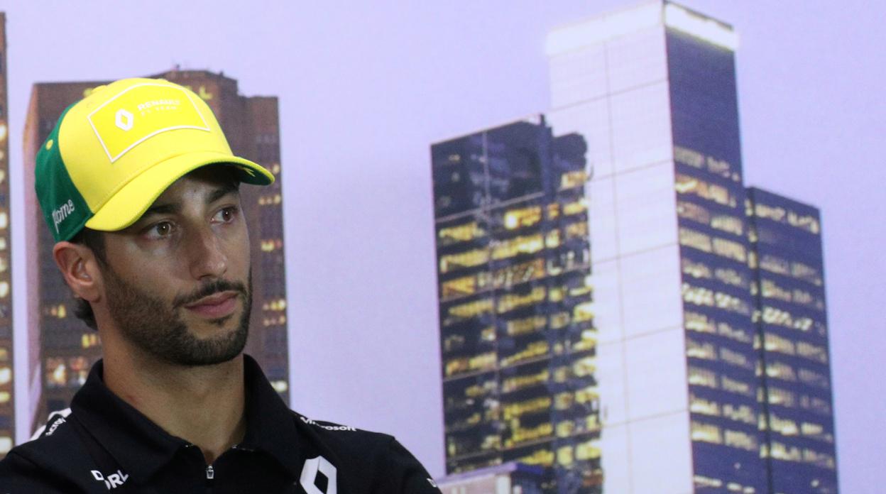 Ricciardo, en su etapa en Renault