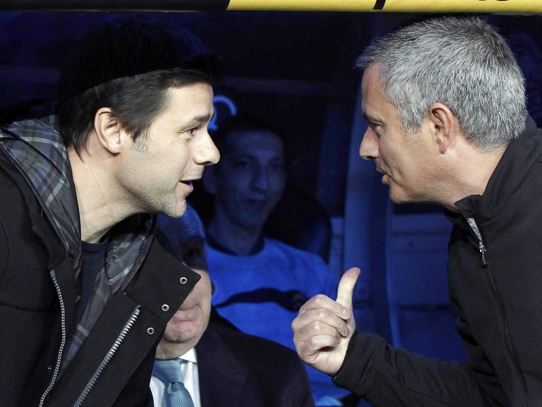 Pochettino y Mourinho, en 2012