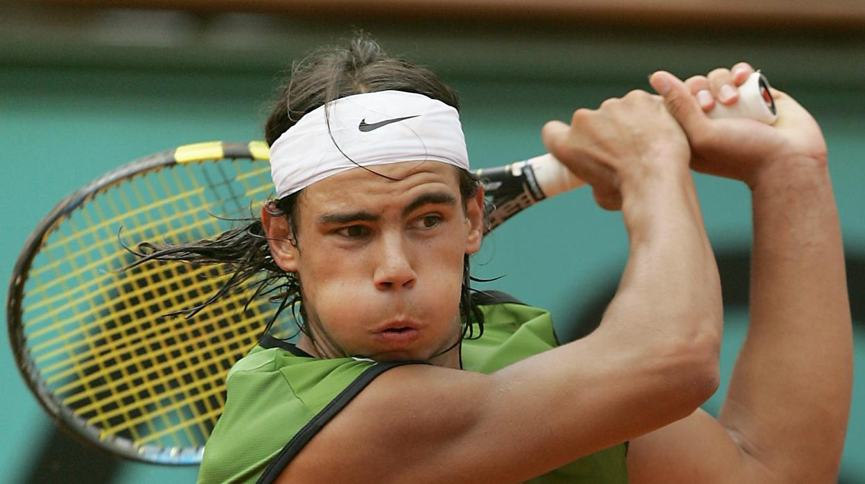 Nadal, en Roland Garros 2005