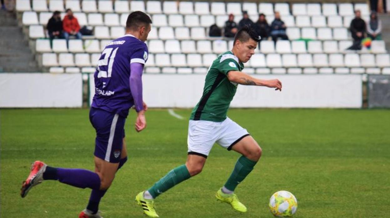 Partiodo del CD Toledo, uno de los equipos clasificados para el playoff de ascenso a Segunda B