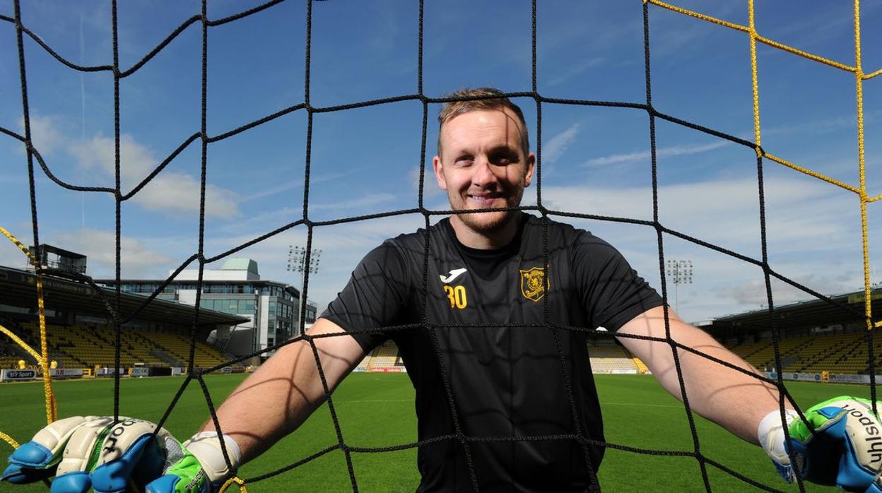 Gary Maley, portero del Livingston