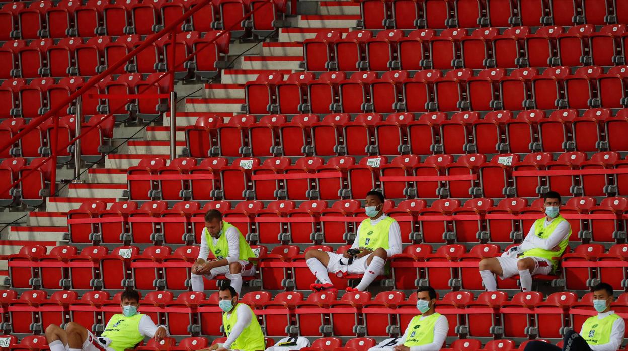 Gradas en los estadios de fútbol