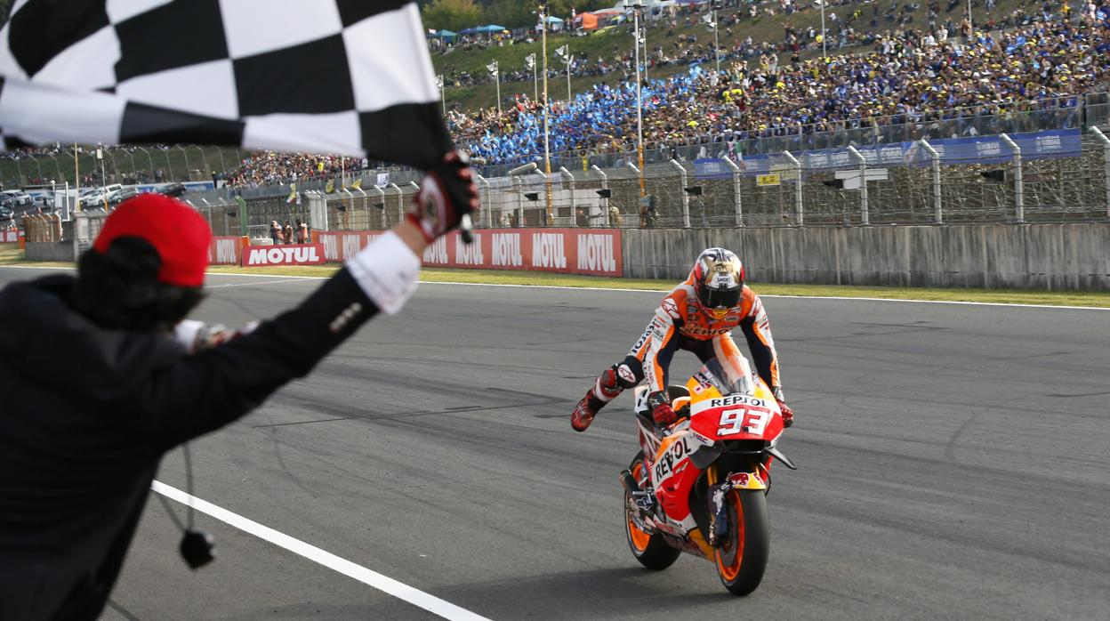 Marc Márquez en Motegi