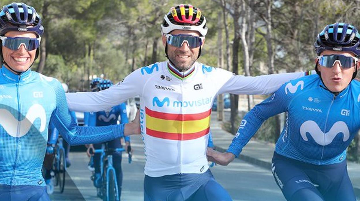 Valverde y Enric Mas, al Tour y la Vuelta; Marc Soler, al Giro